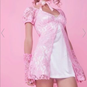 Sugar and thrillz TRUE LOVE'S KISS LACE DRESS